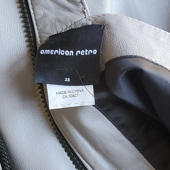 ♻️DONATED ♻️ 💄TAKE IT SALE💋American Retro Mini Leather Dress - Picture 9 of 9